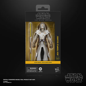 STAR WARS The Black Series Jedi Temple Guard, The Clone Wars Premium Collectible 6 Inch Action Figure