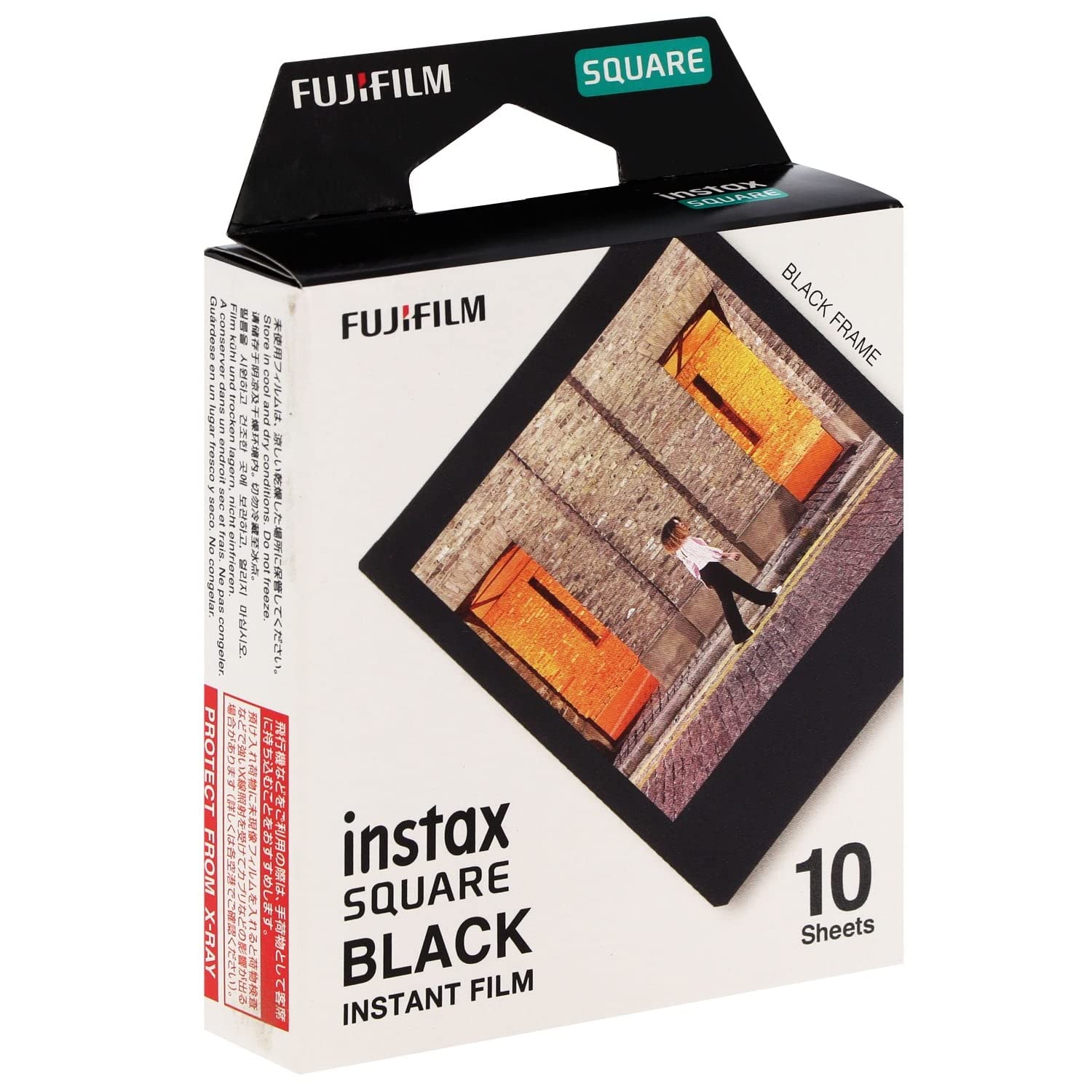 Fujifilm Instax Square Black Film - 10 Exposures