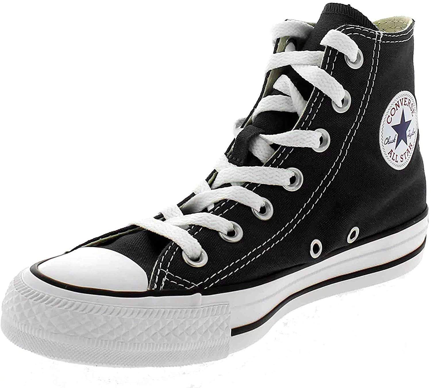 Converse Chuck Taylor All Star High Black 10 B M US Women/8 D M US Men