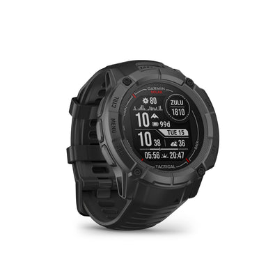 Garmin Instinct 2X Solar - Tactical Edition, Rugged GPS Smartwatch, Black