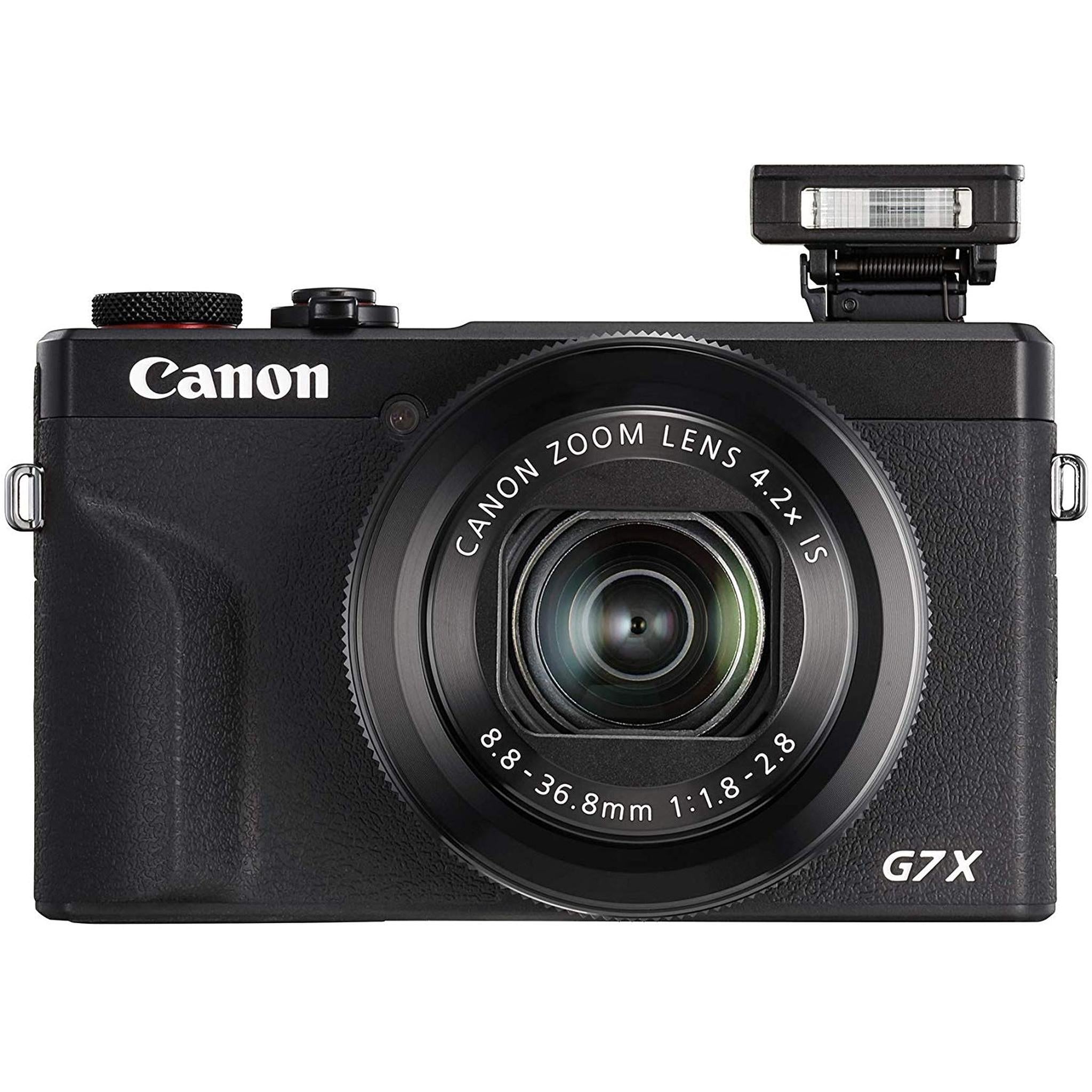 Canon PowerShot Digital Camera G7 X Mark III with Wi-Fi & NFC, LCD Screen and 4K Video - Black - Reconditioned Canon