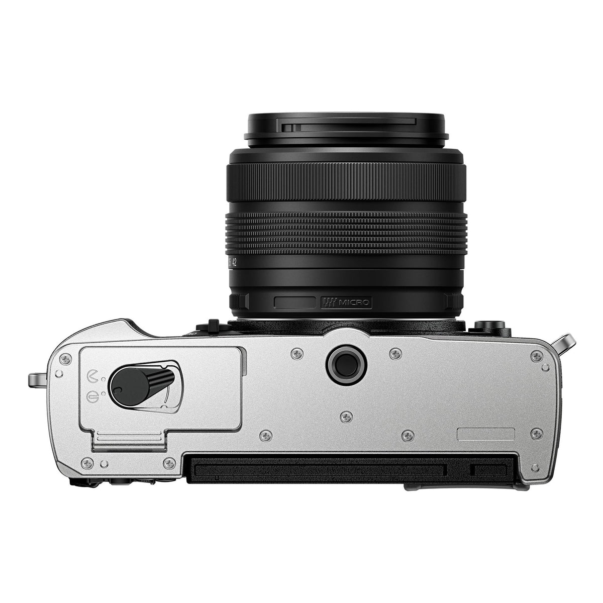 OM SYSTEM Pen Silver w/M.Zuiko 14-42mm F3.5-5.6 III Mirrorless Camera Compact Weather-Sealed Creative Profile 4K Video AI Autofocus Image Stabilization for Everyday and Travel Photography.
