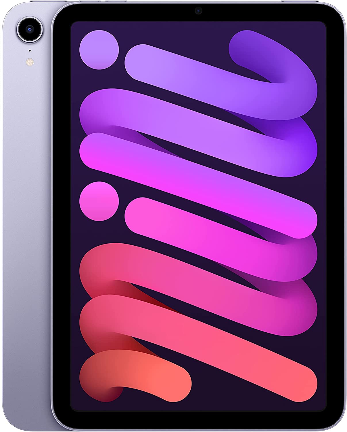 Apple iPad Mini 6 (64GB, Wi-Fi, Purple) Bundle with Zipper Sleeve