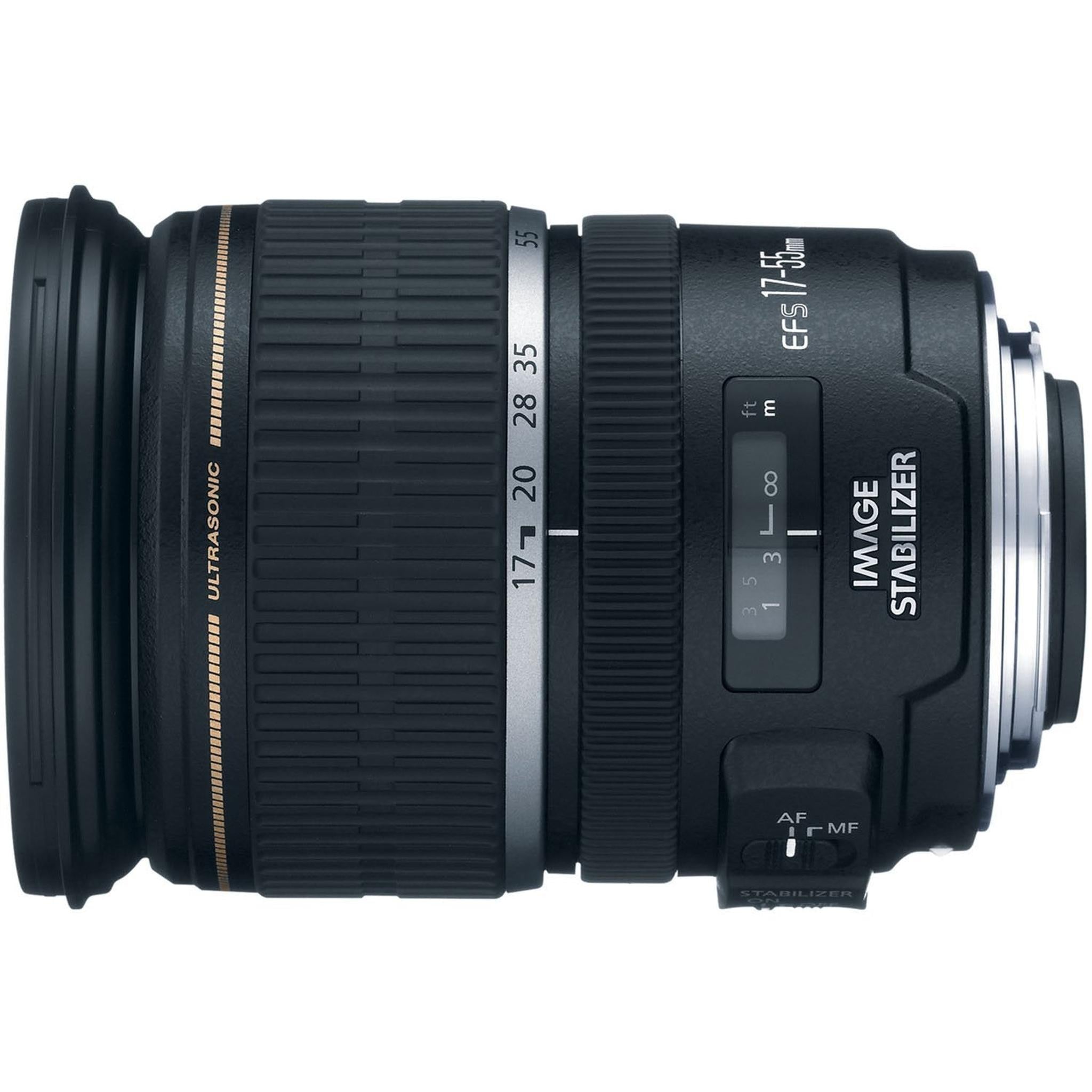 Canon EF-S 17-55mm f/2.8 IS USM Lens for Canon DSLR Cameras Renewed - Reconditioned Canon