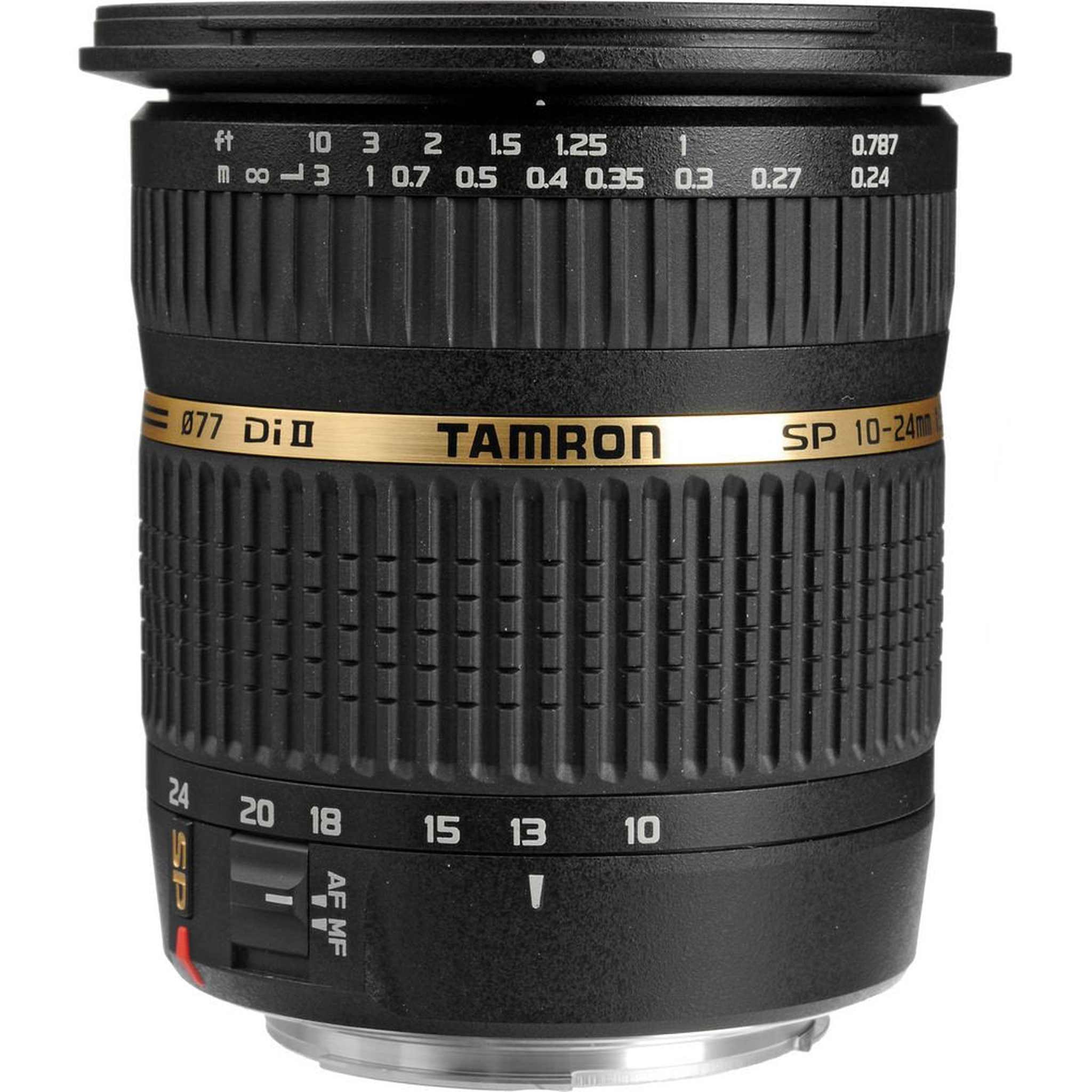 Tamron SP AF 10-24mm f / 3.5-4.5 DI II Zoom Lens for Canon DSLR Cameras for Canon EF-S Mount + Accessories Internationa Tamron
