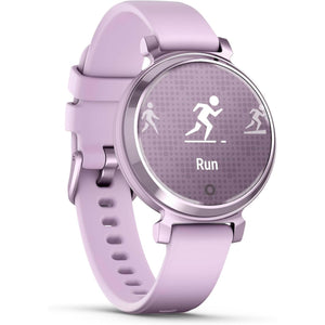 Garmin Lily 2, Small and Stylish Smartwatch, Hidden Display, Patterned Lens, Up to 5 Days Battery Life, Lilac