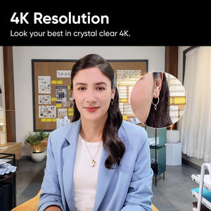 Insta360 Link - PTZ 4K Webcam with 1/2" Sensor, AI Tracking, Gesture Control, HDR, Noise-Canceling Microphones, Specialized Modes, Webcam for Laptop, Video Camera for Video Calls, Live Streaming Insta360