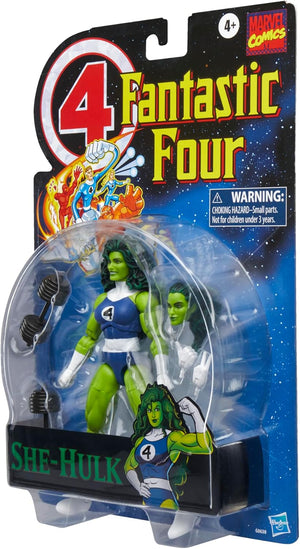 Marvel Legends Series She-Hulk Action Figure Inspired by Fantastic Four Comics