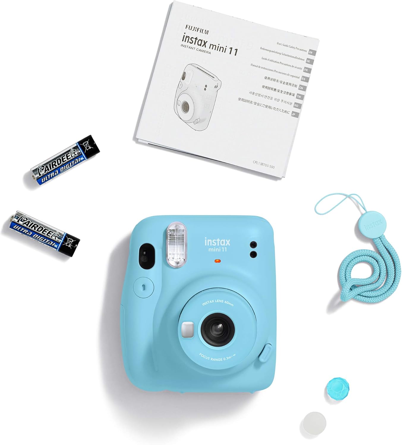 Fujifilm Instax Mini 11 Instant Camera Bundle Kit with 20 Total Films