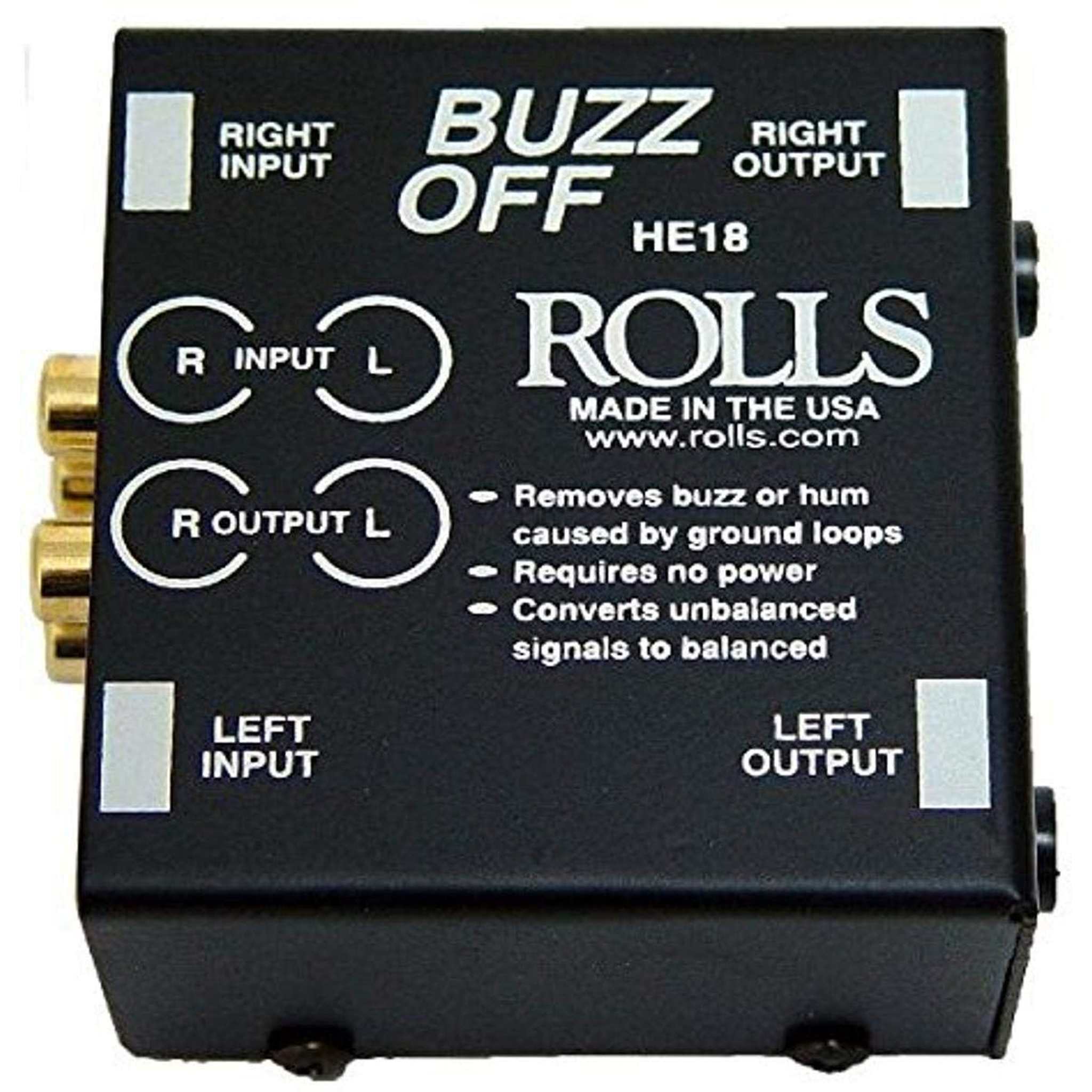 rolls Hum Eliminator HE18 rolls