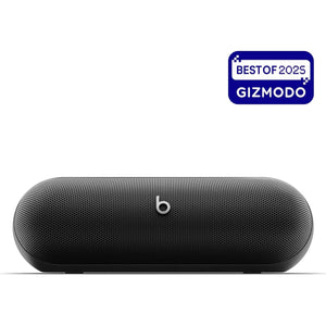 Beats Pill - Wireless Bluetooth Speaker and Portable Charger via USB-C - Up to 24 Hours Battery Life, IP67 Water Resistant, Apple & Android Compatible, Built-in Microphone - Matte Black