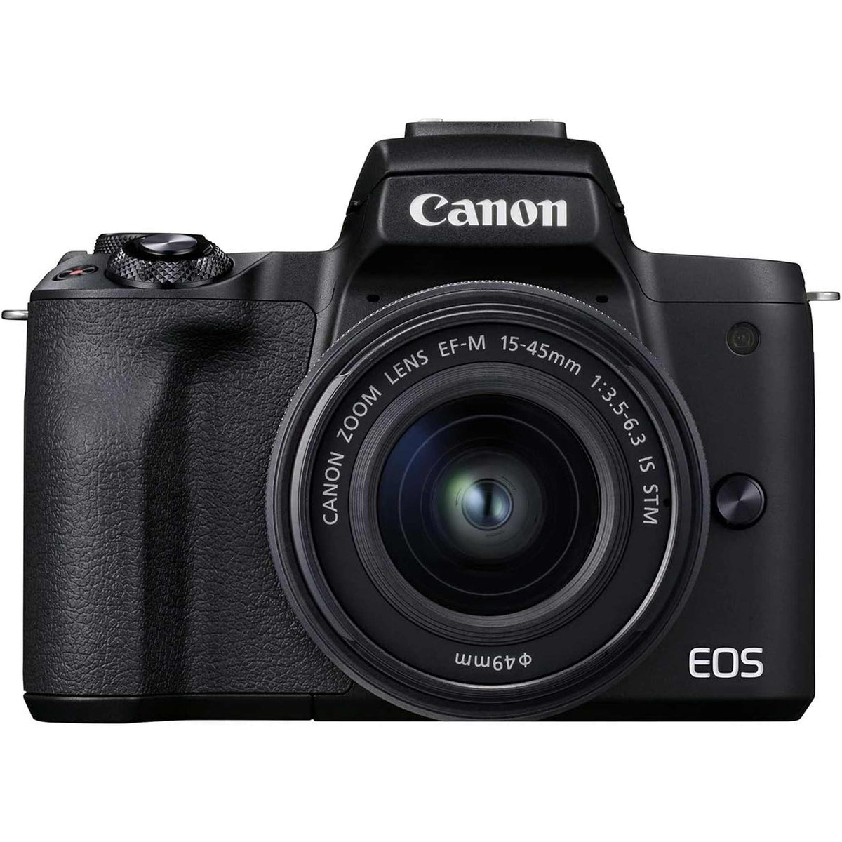Canon EOS M50 Mark II + EF-M 15-45mm is STM Kit Black - Reconditioned
