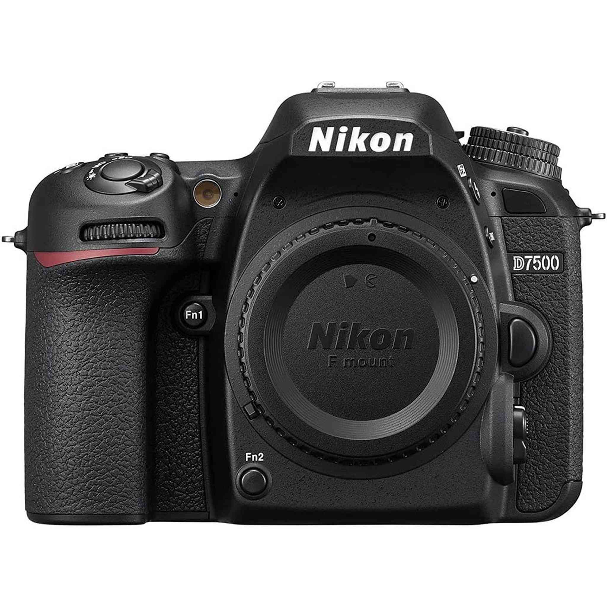 Nikon D7500 20.9MP DX-Format 4K DSLR Digital Camera Body Only - Renewed - Reconditioned Nikon