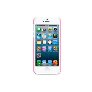 iLuv ICA7H305PNK Overlay Translucent Hardshell Case for Apple iPhone 5 and iPhone 5S - 1 Pack - Retail Packaging - Pink