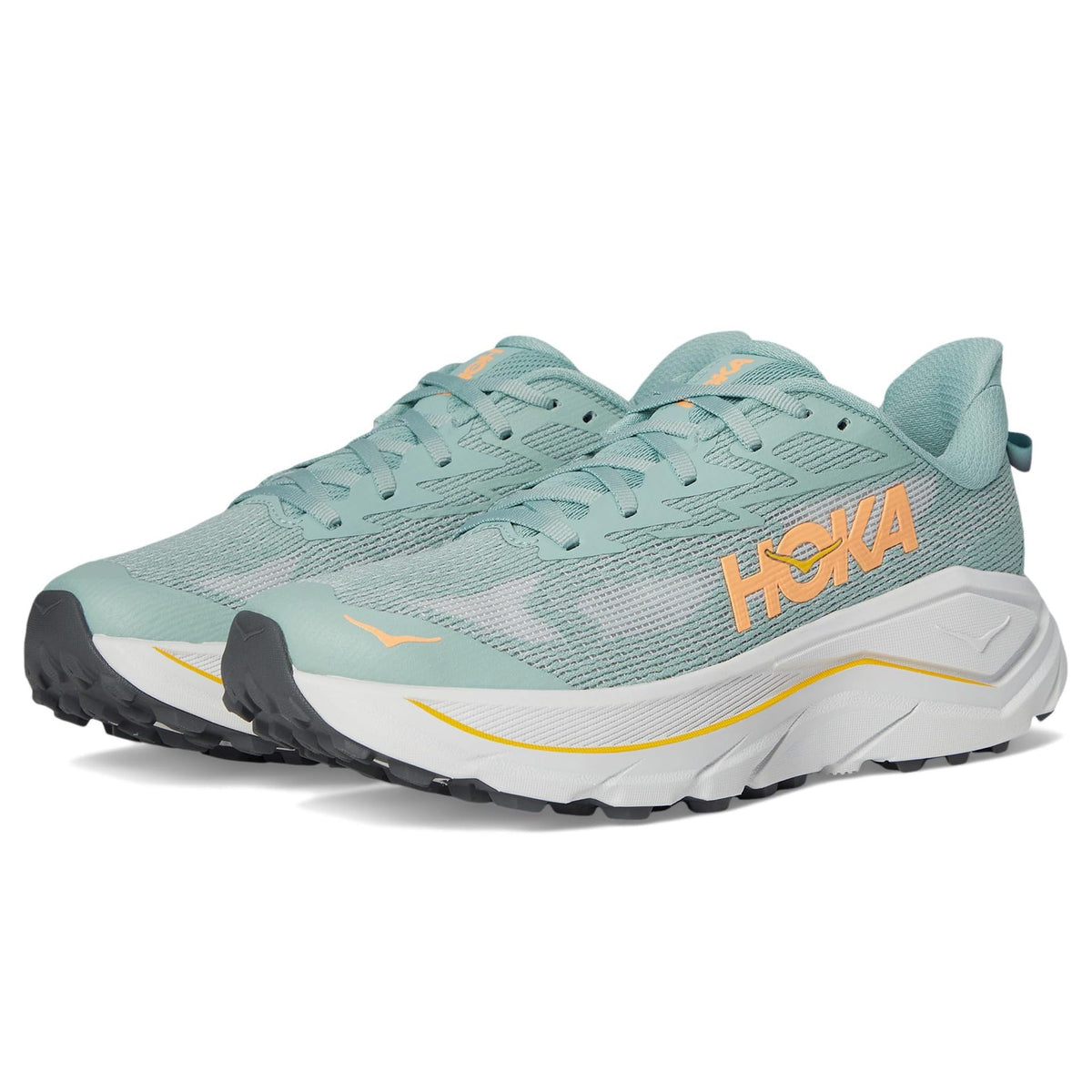 Hoka Women's Challenger 8 Sneaker, Jade/Cosmic Grey, 6