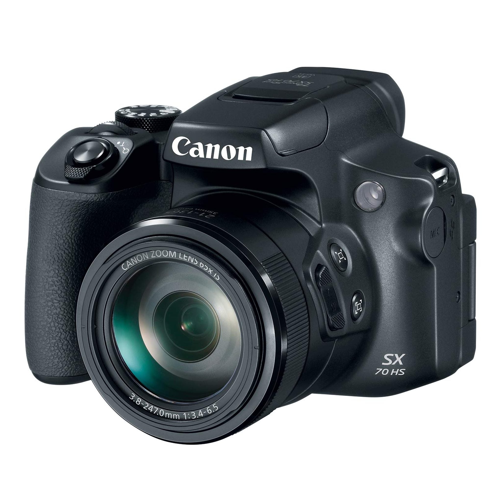Canon PowerShot SX70 HS 20.3 MP Digital Camera - Black - Used Canon
