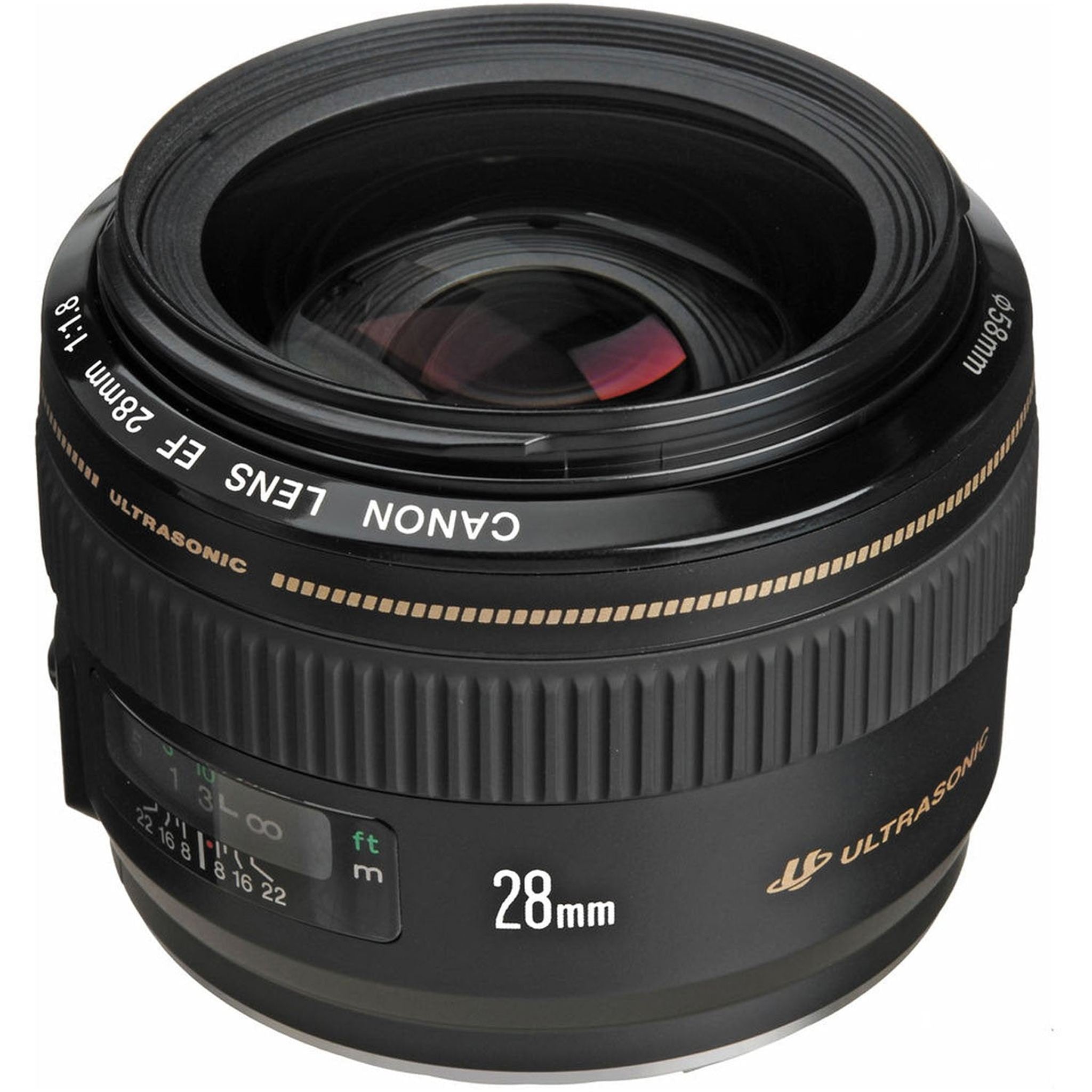 Canon EF 28mm f/1.8 USM Wide Angle Lens for Canon SLR Cameras - Used Canon