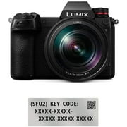 Panasonic LUMIX S1 24.2MP Digital Mirrorless Camera with 24-105mm Plus DMW-SFU2 S1 Filmmaker Upgrade Software Key (VLOG+V GAMMUT/4K 60P 4:2:2 10bit/LUT) Bundle