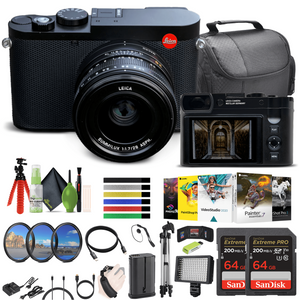 Leica Q3 Compact Digital Camera, 60MP Full-Frame BSI CMOS Sensor Bundle Leica