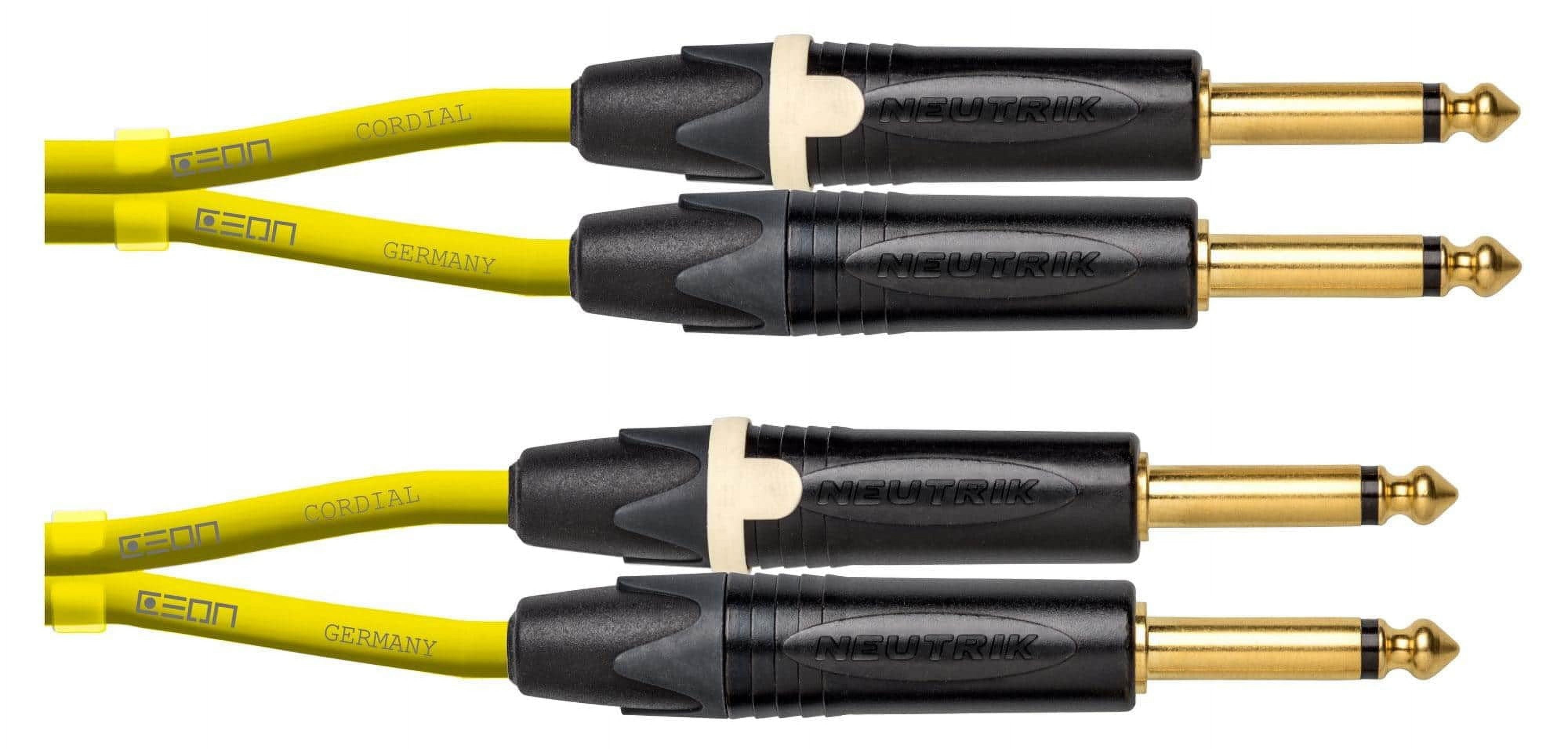 CORDIAL Jack/Jack 1.5 m Yellow