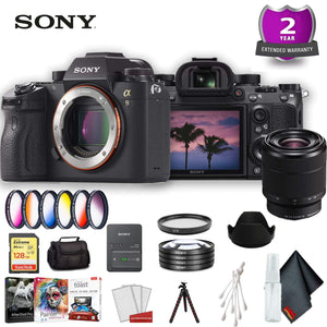 Sony Alpha a9 Mirrorless Digital Camera Body Only International Model Standard Accessory Bundle w/ 28-77mm Lens