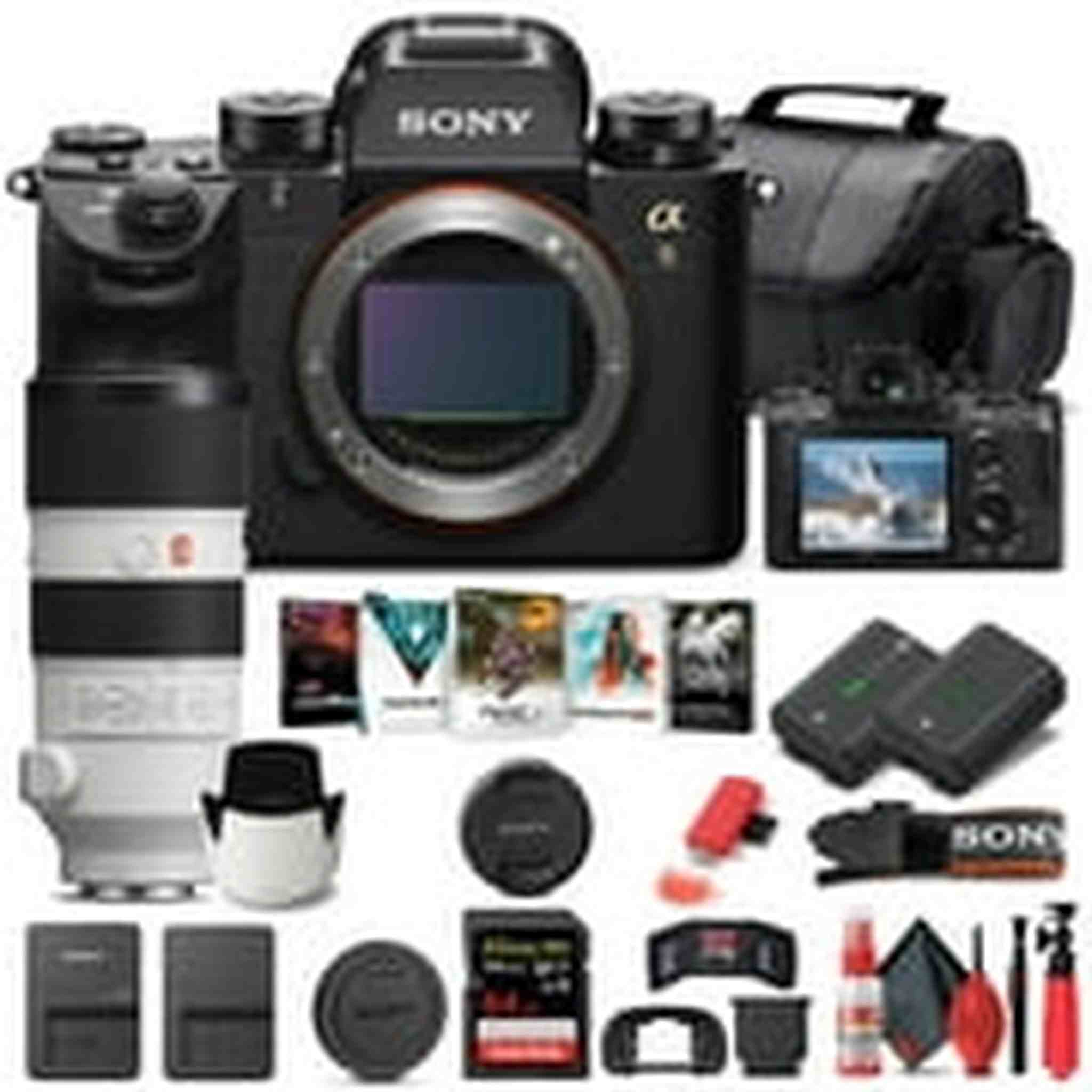 Sony Alpha a9 II Mirrorless Camera W/ Sony FE 70-200mm Lens - Basic Bundle Sony