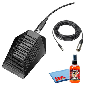 Audio-Technica PRO 44 Cardioid Condenser Boundary Microphone with Cleaner