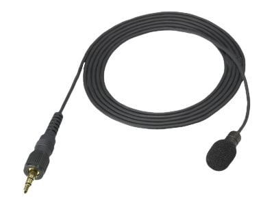 Sony ECMV1BMP Electret Condenser Lavalier Microphone for UWP Series, Black
