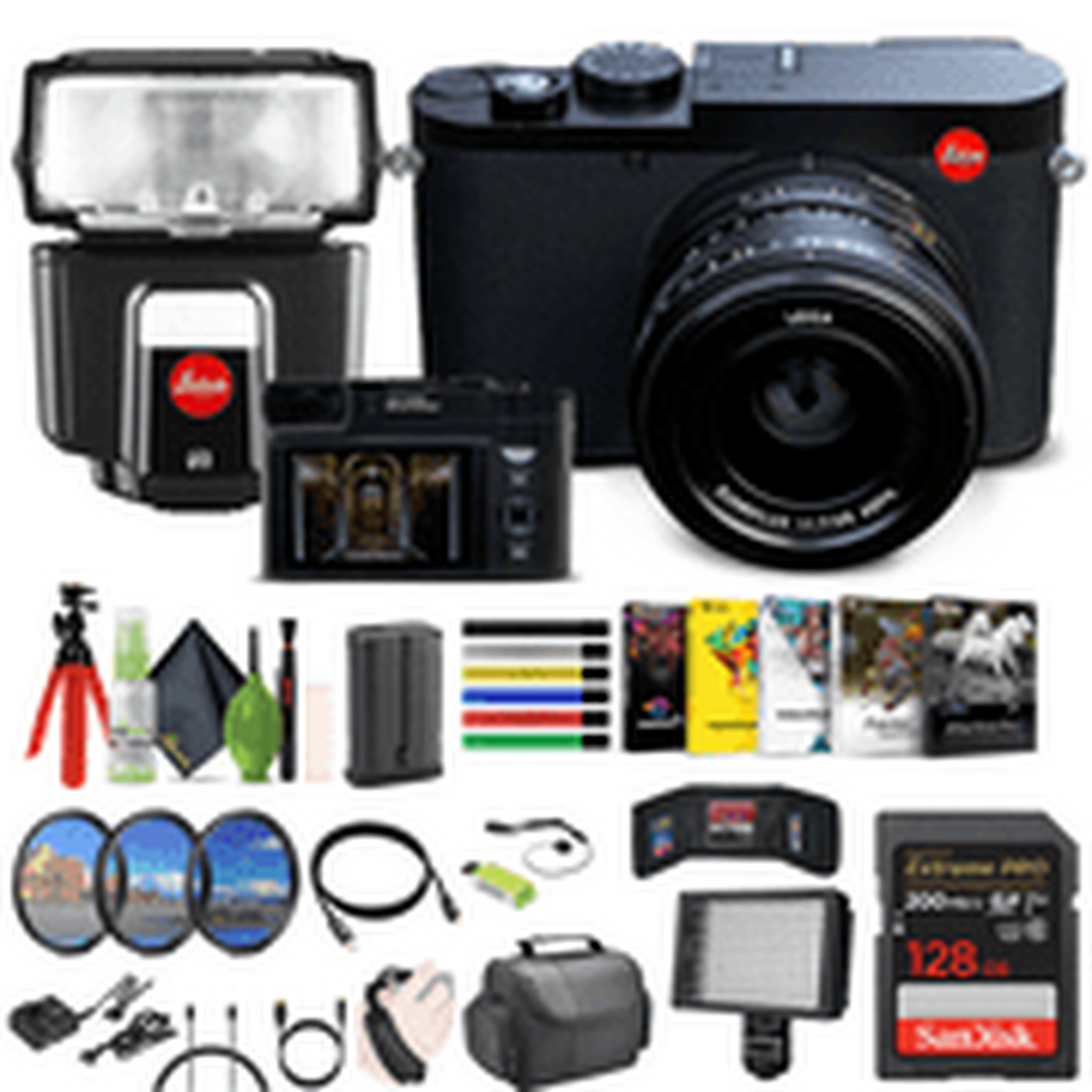 Leica Q3 Compact Digital Camera, 60MP Full-Frame BSI CMOS Sensor Bundle Leica