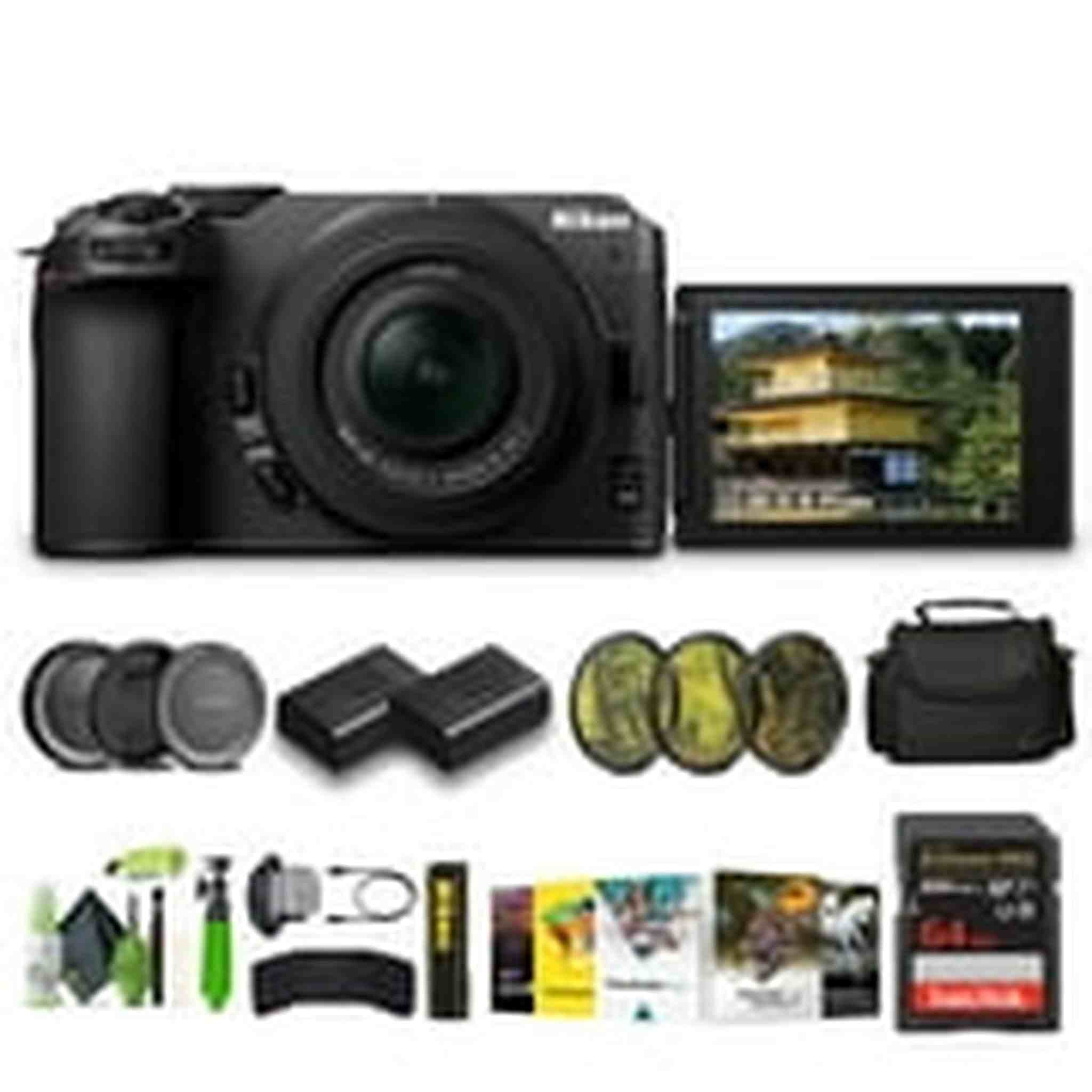 Nikon Z30 Lightweight Mirrorless Camera with 16-50mm Zoom Lens 1749 Bundle Nikon