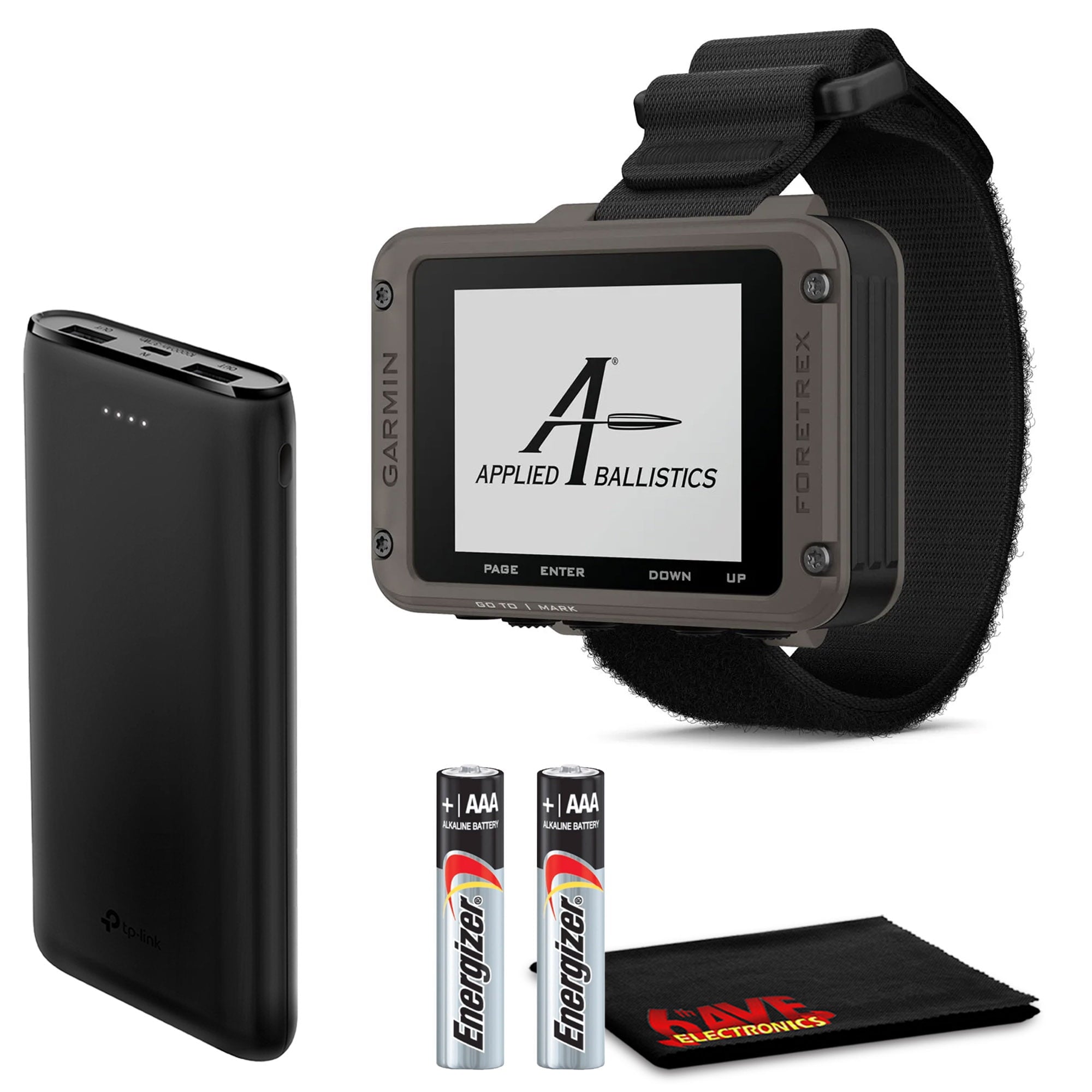 Garmin Foretrex 901 Ballistic Edition Wrist-Mounted GPS Navigator with Strap