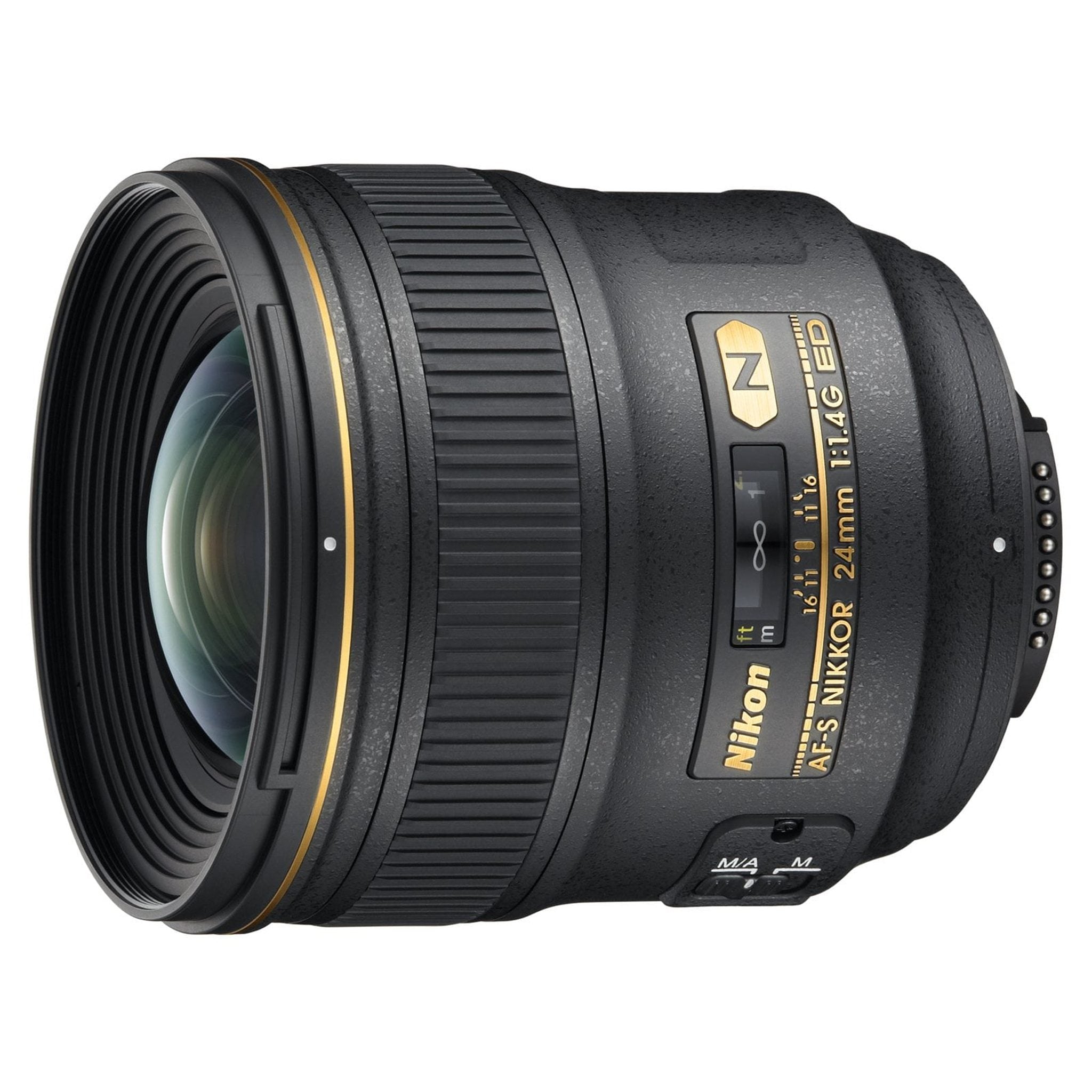 Nikon AF-S FX NIKKOR 24mm f/1.4G ED Wide-Angle Prime Lens for Nikon DSLR Cameras - Used Nikon