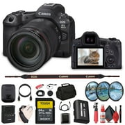 Canon EOS R5 Mark II Mirrorless Camera with 24-105mm f/4 Lens 6536C012 Bundle