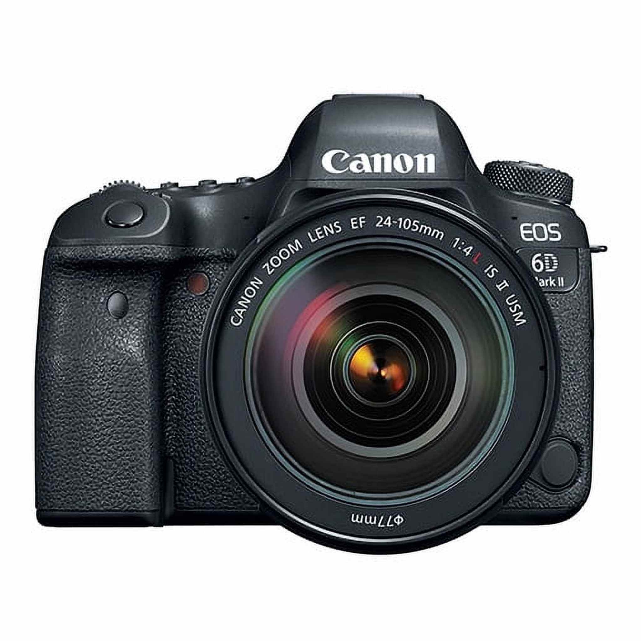 Canon EOS 6D Mark II DSLR Camera with EF 24-105mm USM Lens - WiFi Enabled
