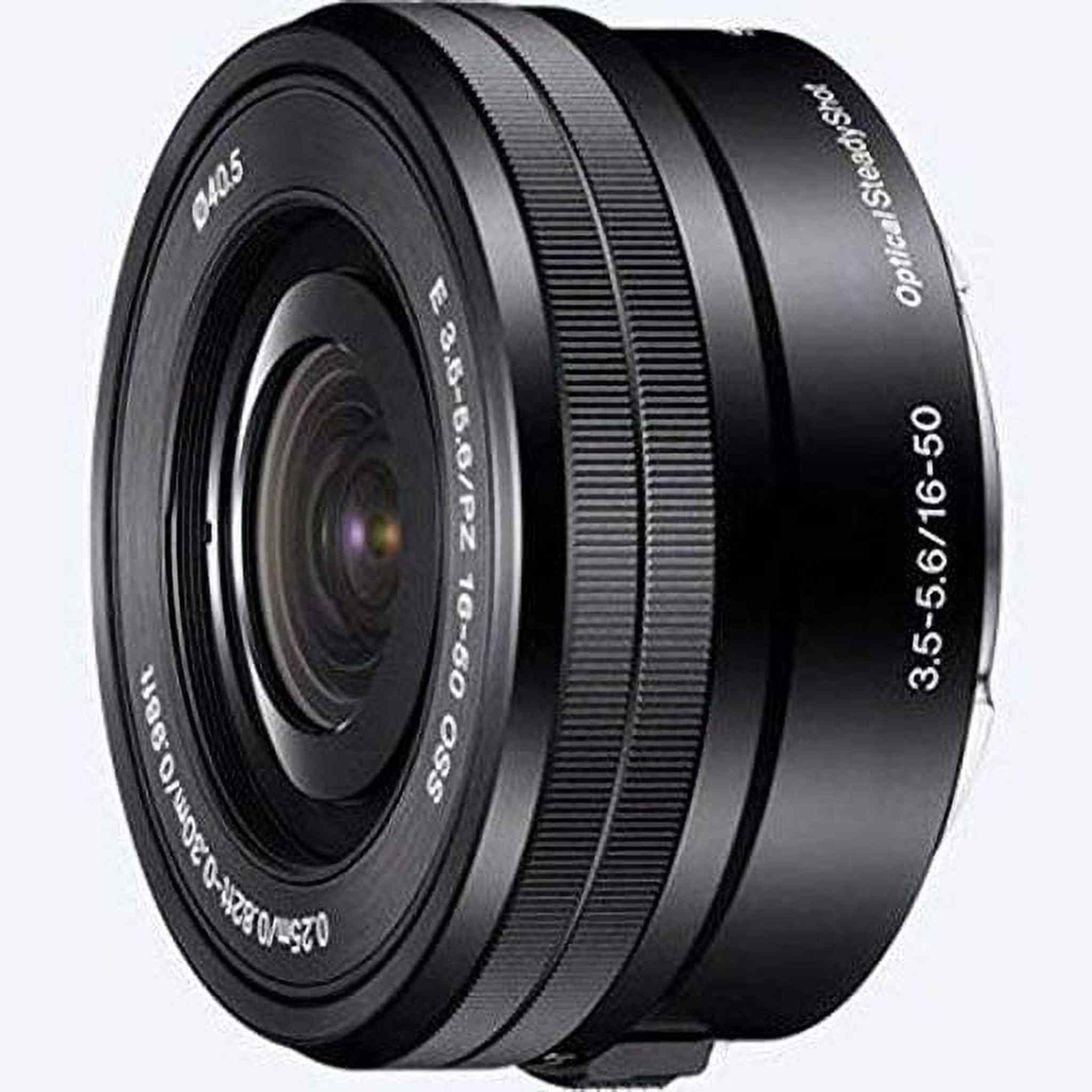 Sony SELP1650PS E PZ 16-50mm f/3.5-5.6 OSS Zoom Lens for APS-C-Format E-Mount Cameras Certified Refurbished - Reconditioned Sony