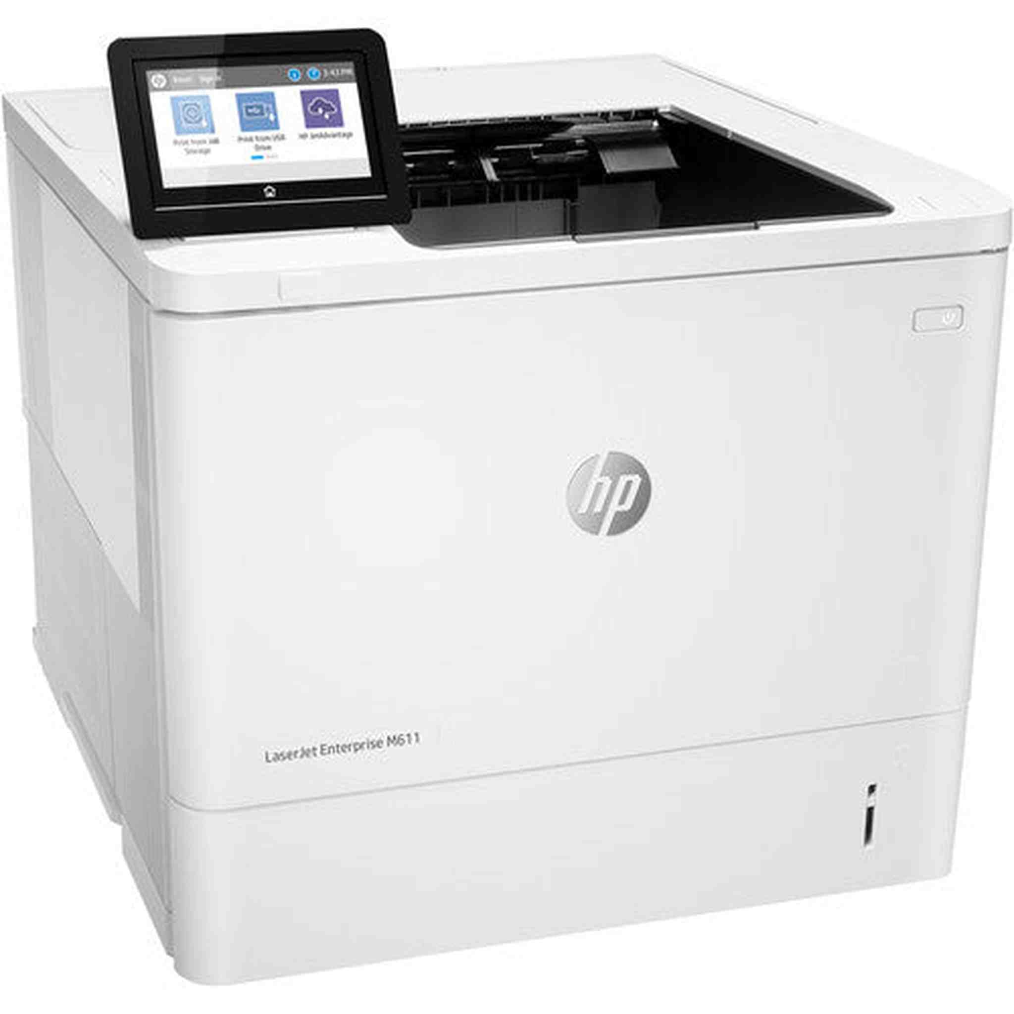 HP LaserJet Enterprise M611dn Monochrome Printer Bundle