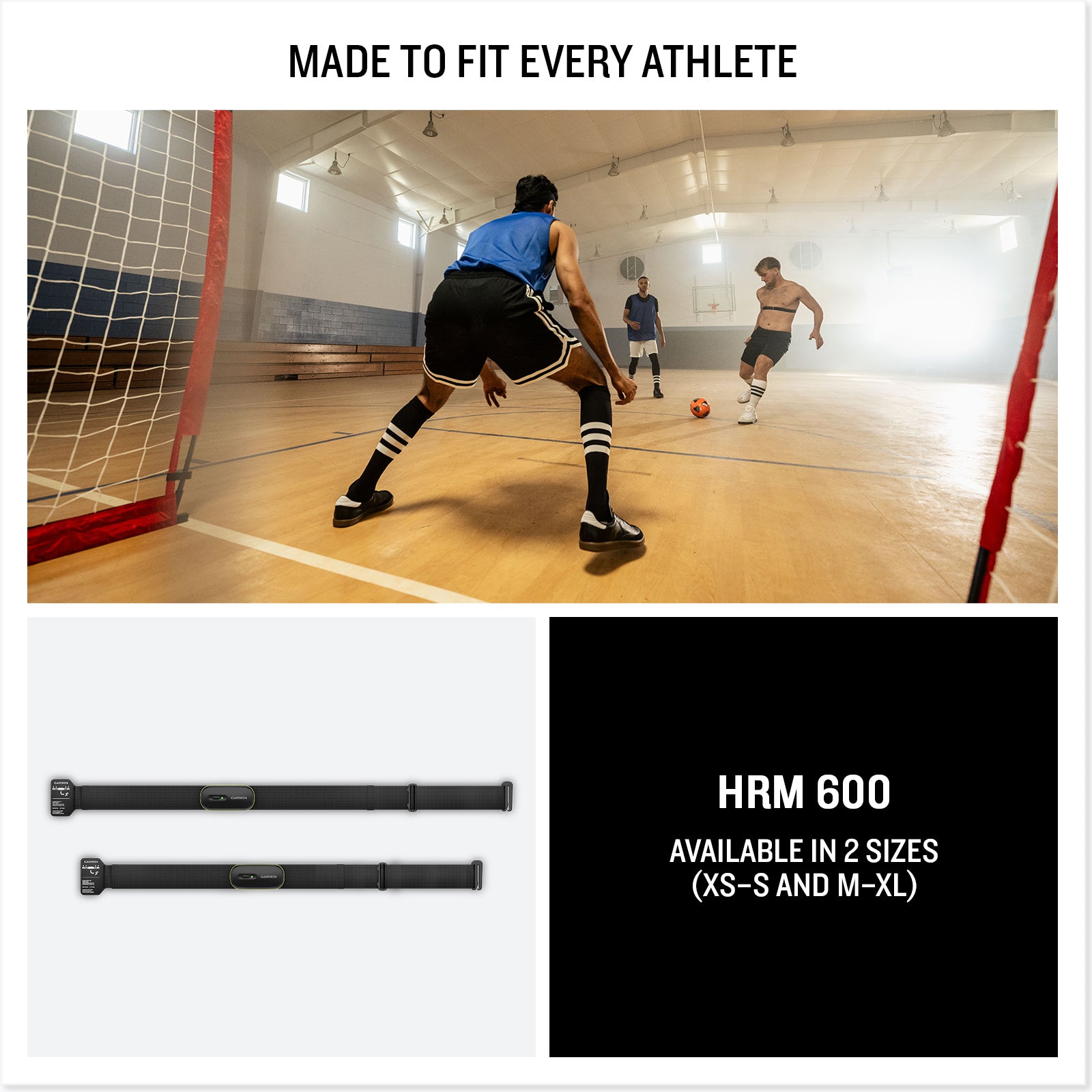 Garmin HRM 600 Chest Strap Heart Rate Monitor, XS-S , P-Bank , Bundle