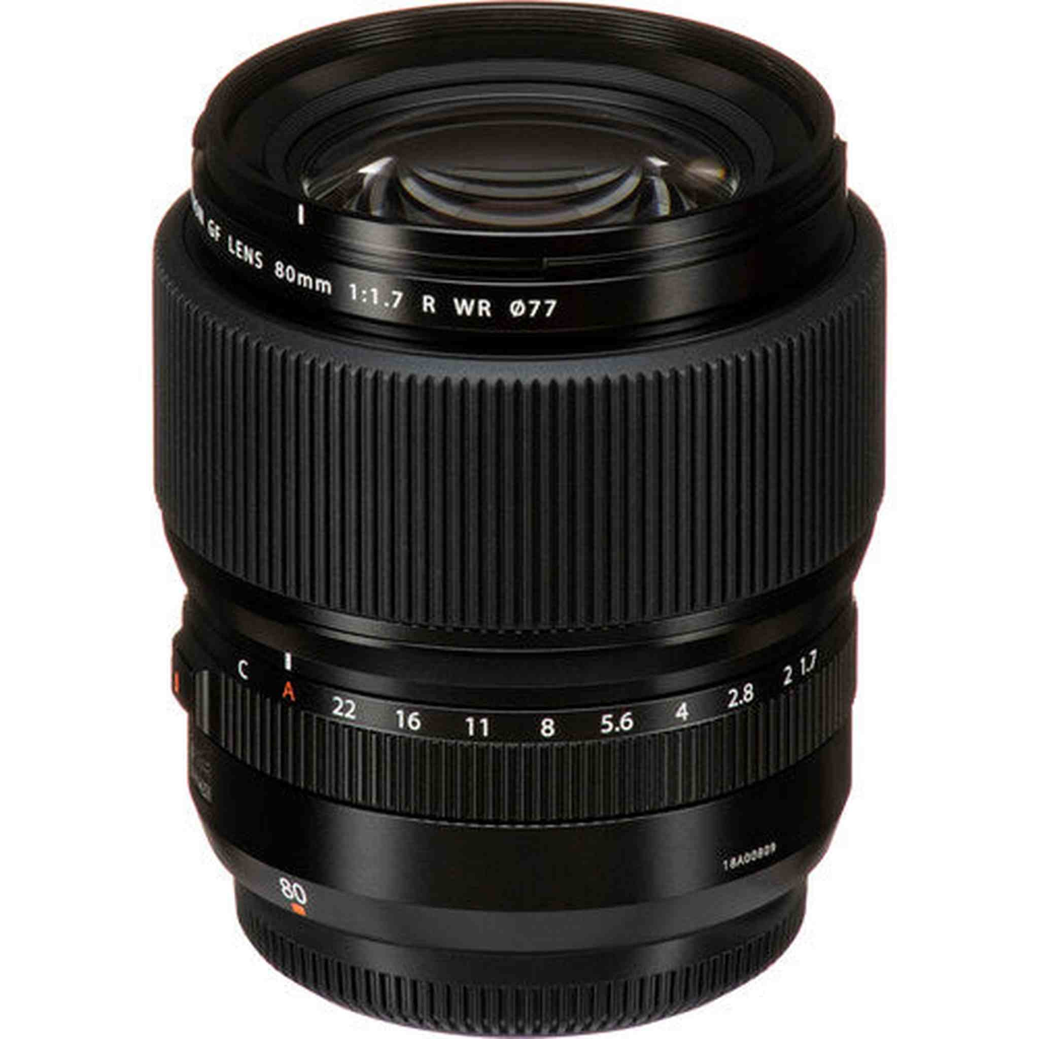 FUJIFILM GF 80mm f/1.7 R WR Lens FUJIFILM G