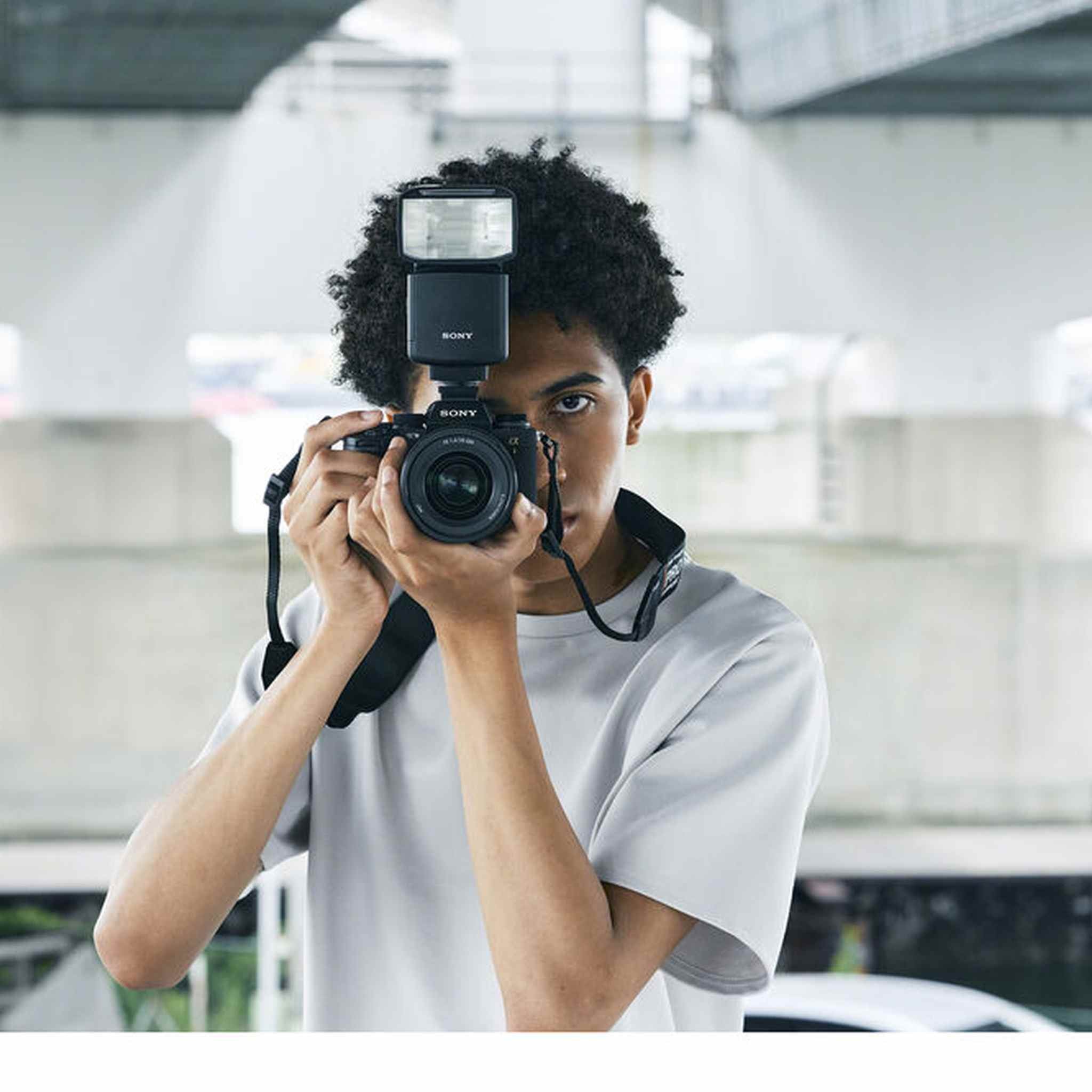 Sony HVL-F60RM2 Wireless Radio Flash + AA Rechargeable Batteries + Cleaning Kit + More