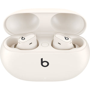 Beats by Dr. Dre Studio Buds+ Noise Canceling True Wireless In-Ear Headphones Ivory Bundle with Accessories