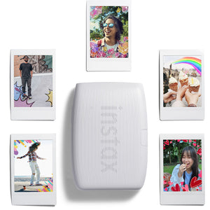 FUJIFILM INSTAX MINI LINK 3 Smartphone Printer Clay White + 20 Instant Film