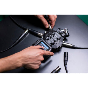 Zoom H8 12-Track Handy Audio Recorder, Extreme PRO 64GB SDXC Memory Card, Bundle