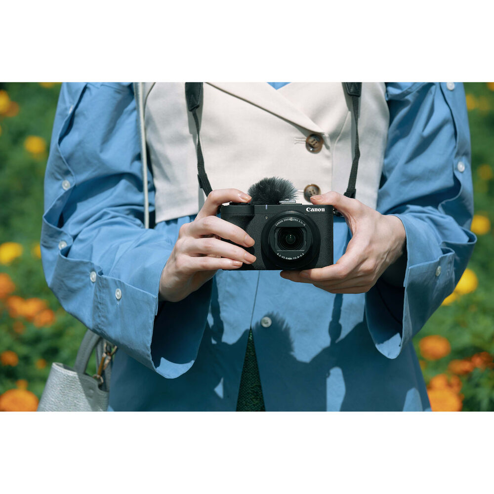 Canon PowerShot V1 4K Camera | 1-Inch Sensor, Flip Screen, Face Tracking - Bundle