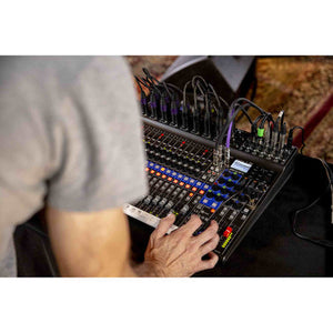 Zoom LiveTrak L-20 Digital Mixer & Multitrack Recorder, 20-Input/ 22-Channel SD Card Recorder, 22-in/4-out USB Audio Interface, 6 Customizable Outputs, Wireless iOS Control