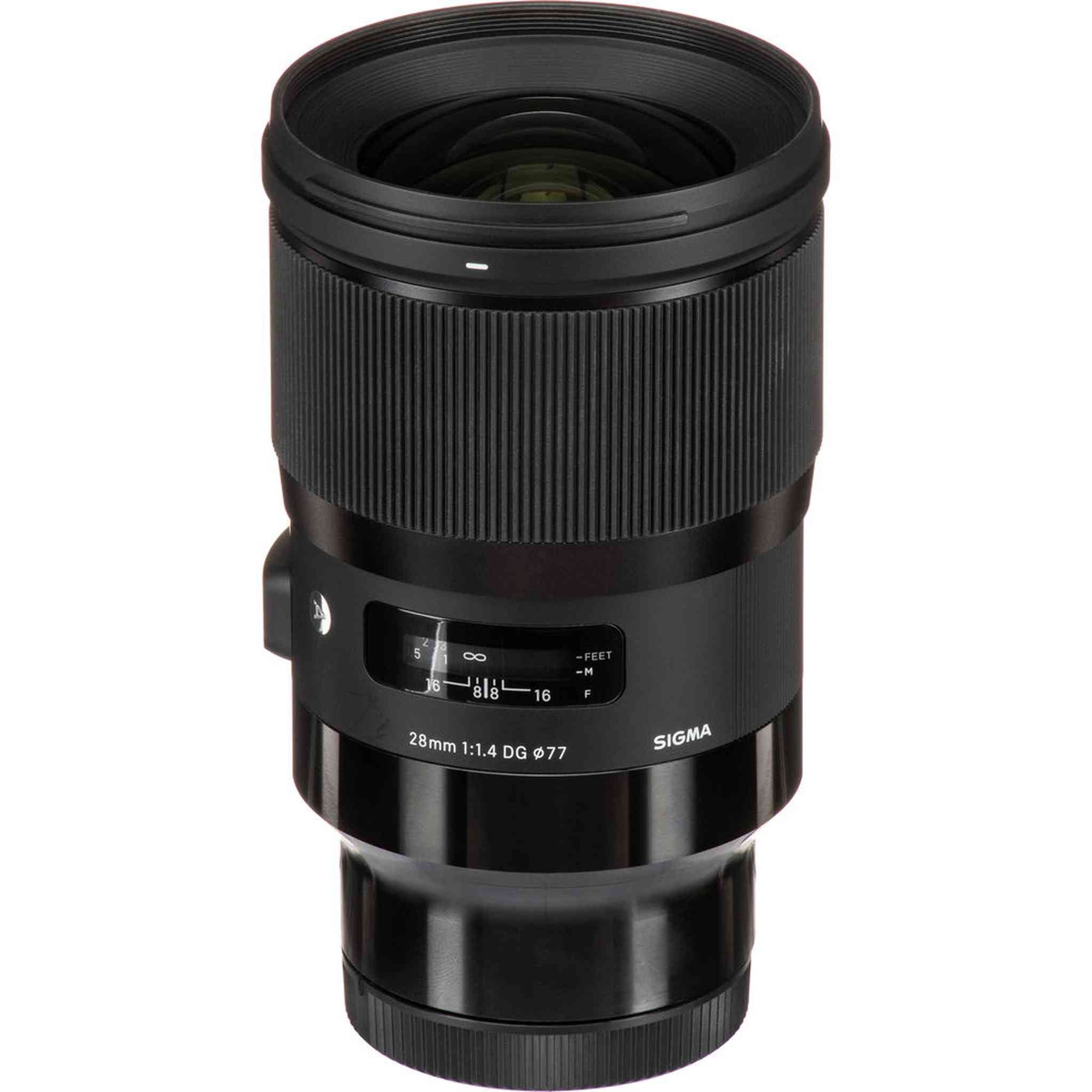 Sigma 28mm f/1.4 DG HSM Art Lens for Sony E Mount Bundle