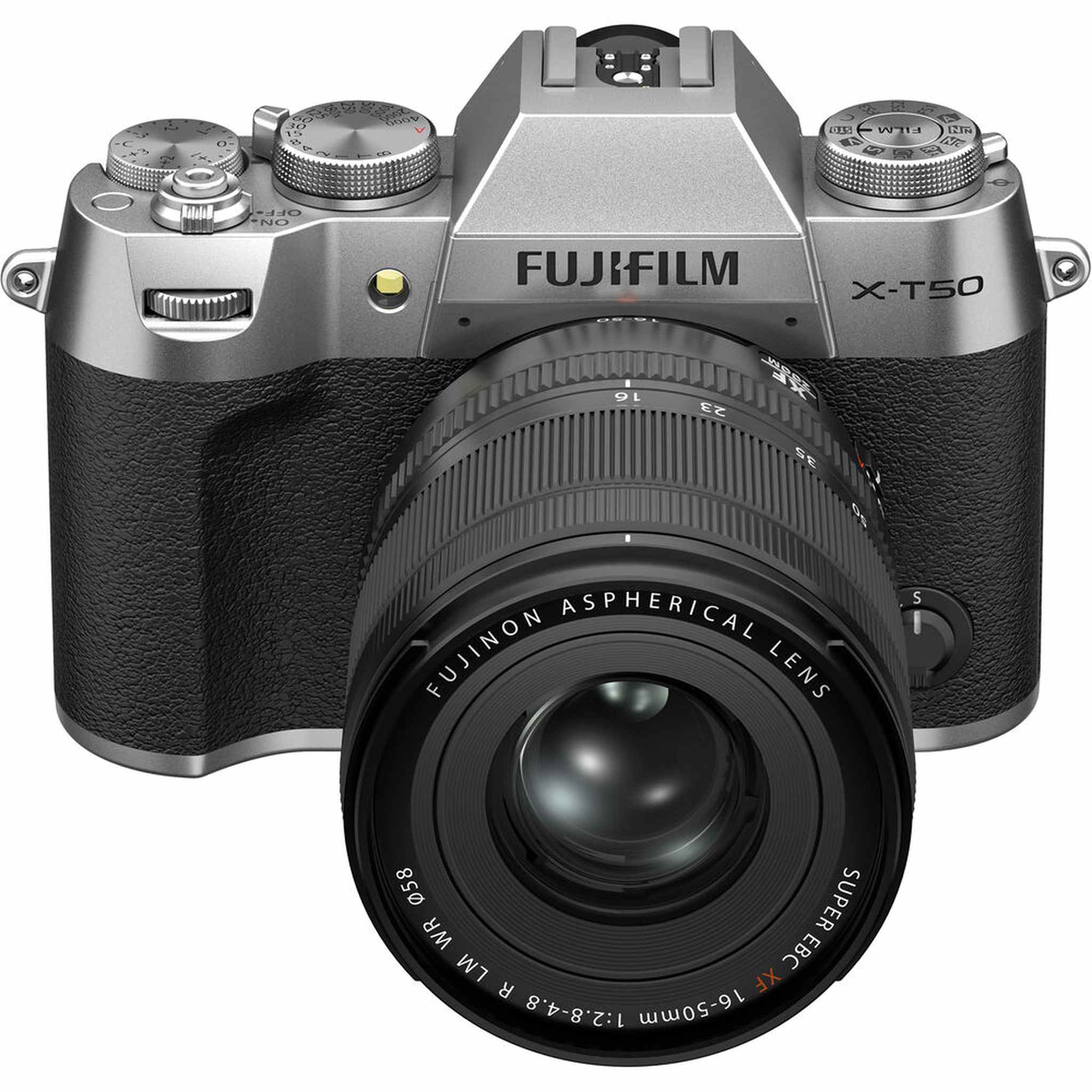 Fujifilm X-T50 Mirrorless Digital Camera XF16-50mm + More Accessories - Silver