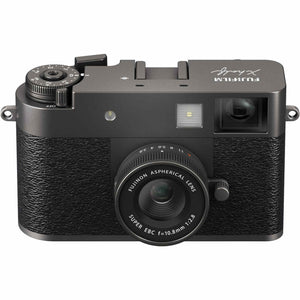 FUJIFILM X Digital Camera Charcoal Silver , MINI LINK 3 Printer Sage Green