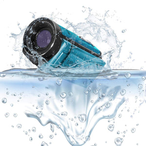 Minolta MN4K300WP 4K Ultra HD / 56 MP Waterproof Camcorder - Blue - Bundle