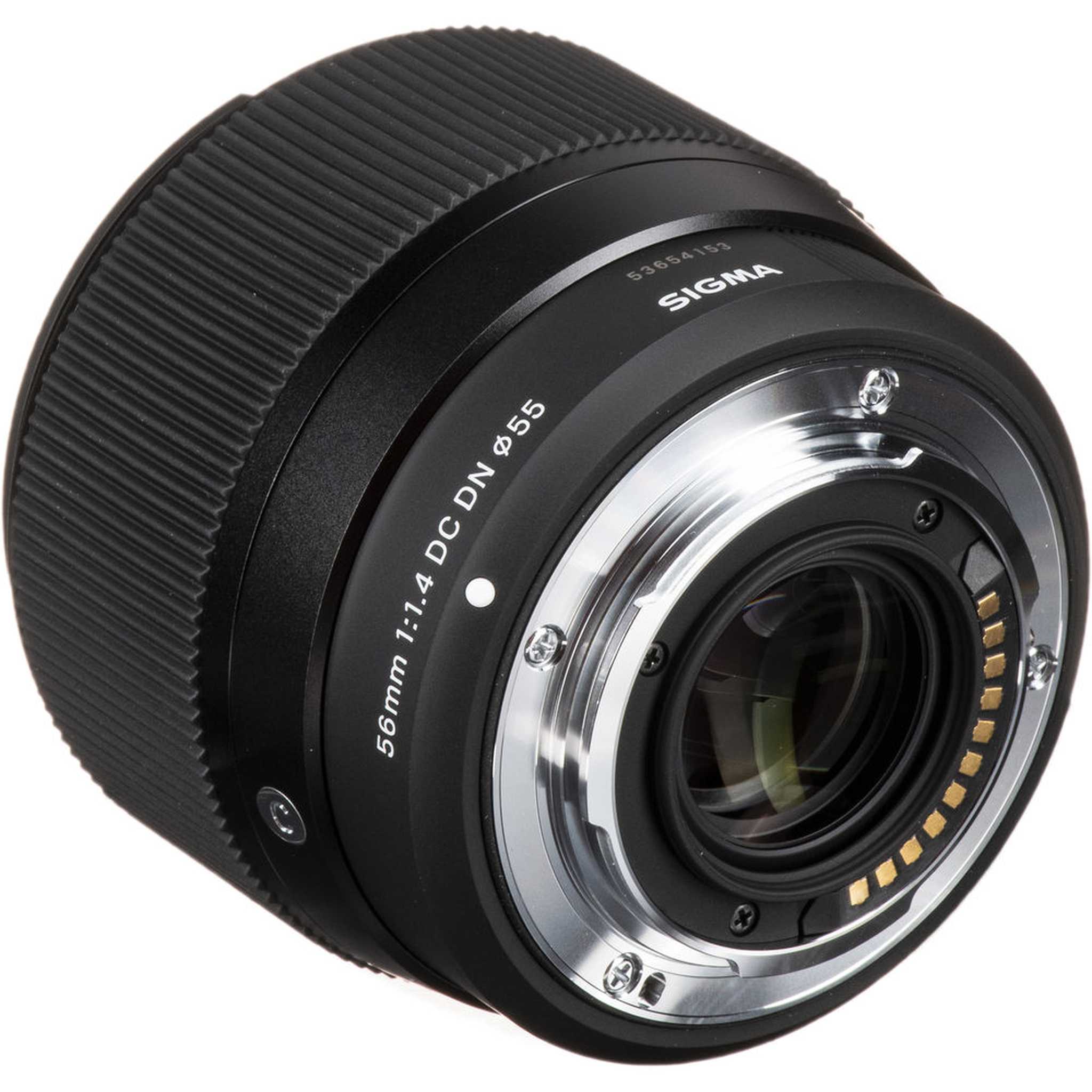Sigma 56mm f/1.4 DC DN Contemporary Lens Four Thirds Mount Camera Bundle