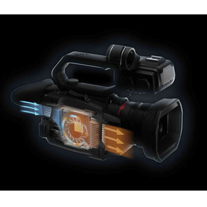 Panasonic HC-X2100 UHD 4K 3G-SDI/HDMI Pro Lightweight Camcorder with 24x Zoom - Bundle Panasonic